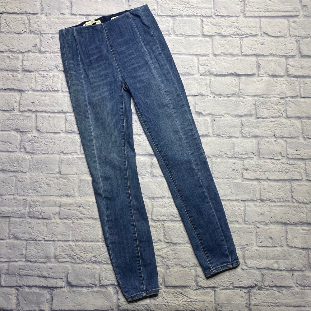 Pilcro and the the Letterpress by Anthropologie High Rise Denim Leggings/Jeans